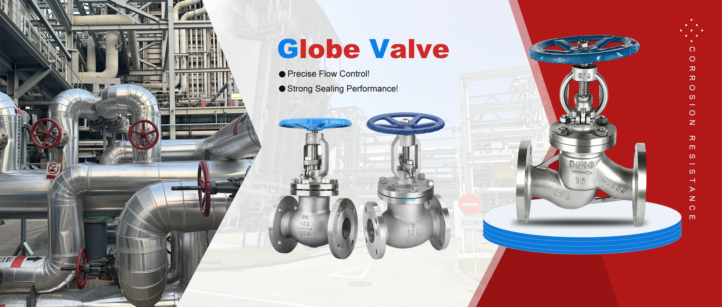 Factory Direct Globe Valve hauv Huadu