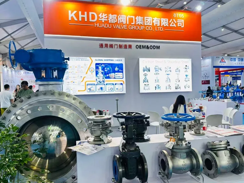 Zhejiang Int'l Valve Kev Lag Luam Kev Lag Luam Ncaj Ncees 2026 xaus kev ua tiav - Ua tsaug rau koj tuaj xyuas Huadu Valve Group (KHD) ntawm Lub Rooj Muag Khoom 8T65