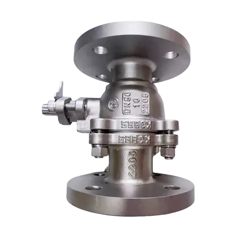 Duplex Steel Flange Pob Valve
