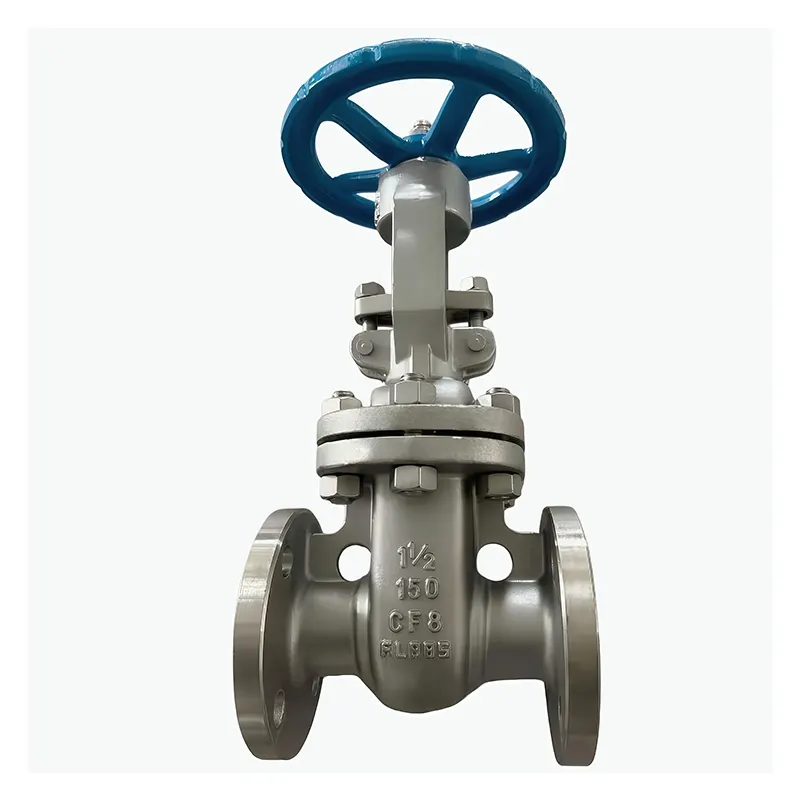 Stainless hlau 304 Flanged Gate Valve