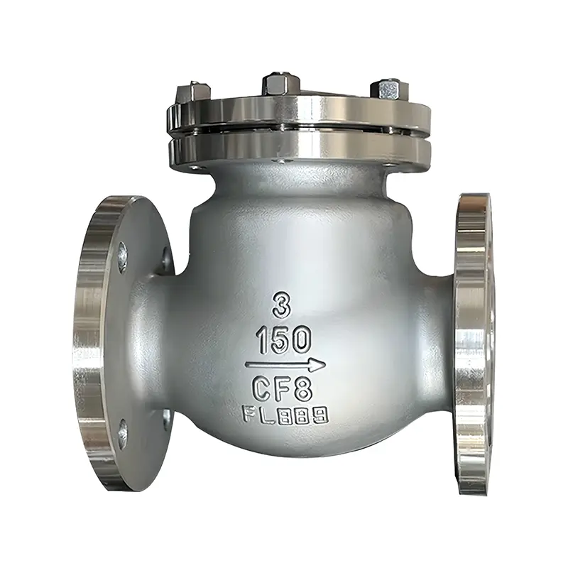 Stainless hlau Check Valve