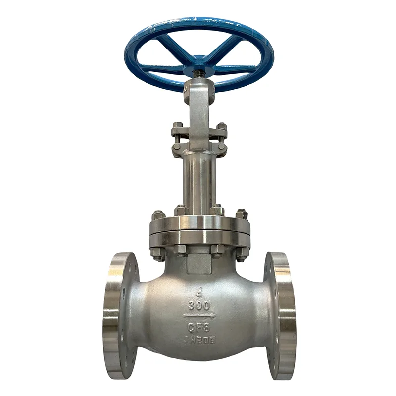 Stainless hlau Flange Globe Valve