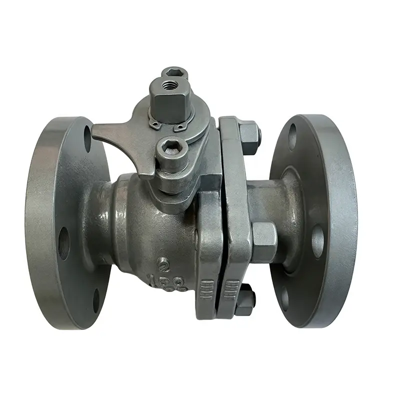 WCB Flanged Pob Valve